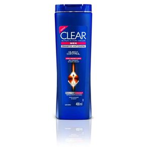 Shampoo Anticaspa Queda Control Clear Men 400mL