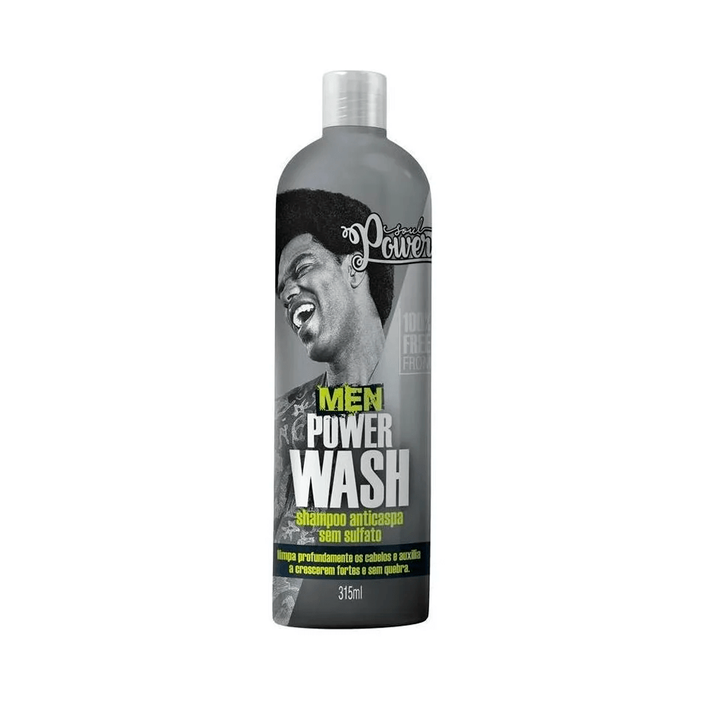Shampoo Anticaspa Soul Power Men Power Wash 315ml