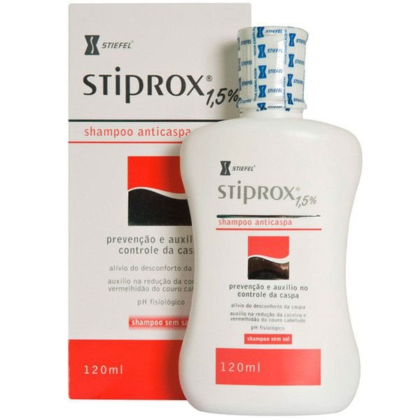 Shampoo Anticaspa Stiprox 1,5% - 120mL - Glaxosmithkline Brasil Lt