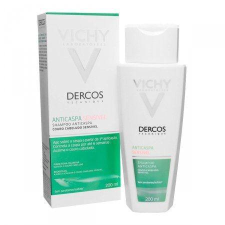 Shampoo Anticaspa Vichy Dercos Sensível 200ml - L'oreal Brasil
