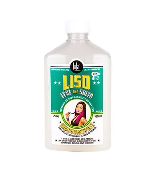Shampoo Antifrizz Liso, Leve e Solto Lola Cosmetics 250ml