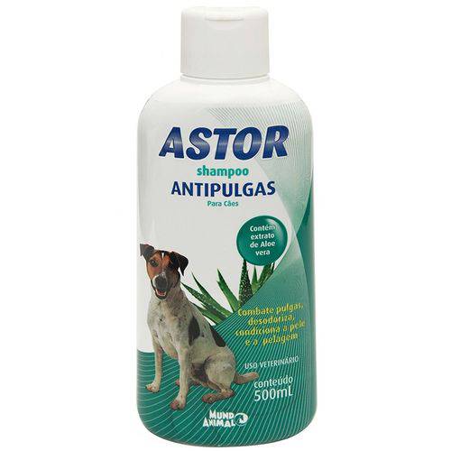 Shampoo Antipulgas Astor Cães e Gatos 500ml