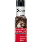 Shampoo Antipulgas e Carrapatos K Dog - Pelos sem pulgas, piolhos e carrapato para Cães (500 ml) - Total Química