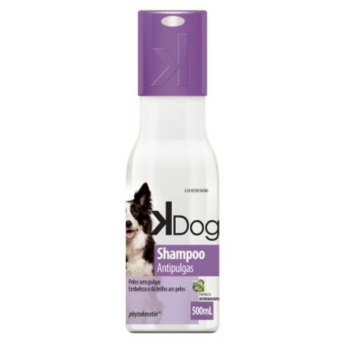 Shampoo Antipulgas e Carrapatos K-Dog Sanol