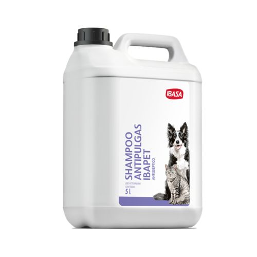 Shampoo Antipulgas para Cães e Gatos Ibasa 5 L