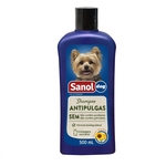 Shampoo Antipulgas Sanol Dog para Cães - Protege, Tonifica e Revitaliza - Total Química (500 ml)