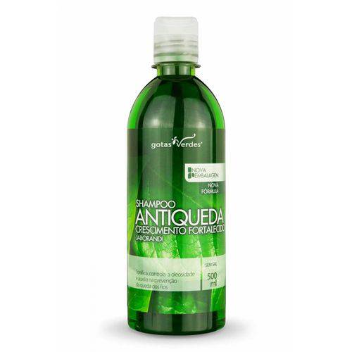 Shampoo Antiqueda Crescimento Jaborandi - Gotas Verdes 500ml
