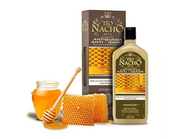 Shampoo Antiqueda e Anti-Idade com Geléia Real 415ml - Tío Nacho - Tio Nacho
