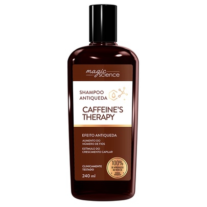 Shampoo Antiqueda Terapia da Cafeína - Magic Science