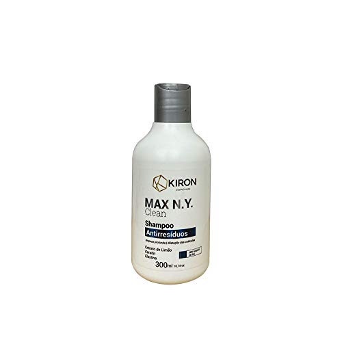 Shampoo Antirresiduos Kiron Cosmeticos Max N.Y. Clean 300ml