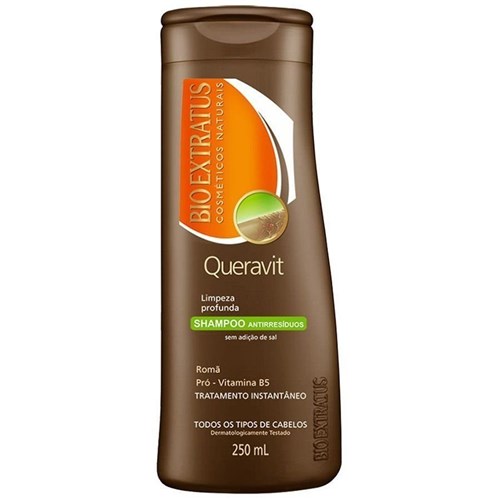 Shampoo Antirresíduos Queravit 250Ml - Bio Extratus