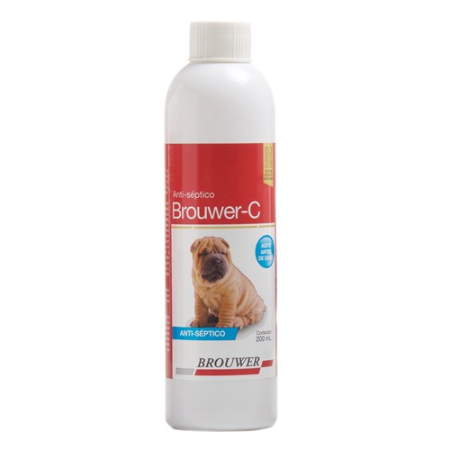 Shampoo Antiséptico 200ml Brouwer Cães