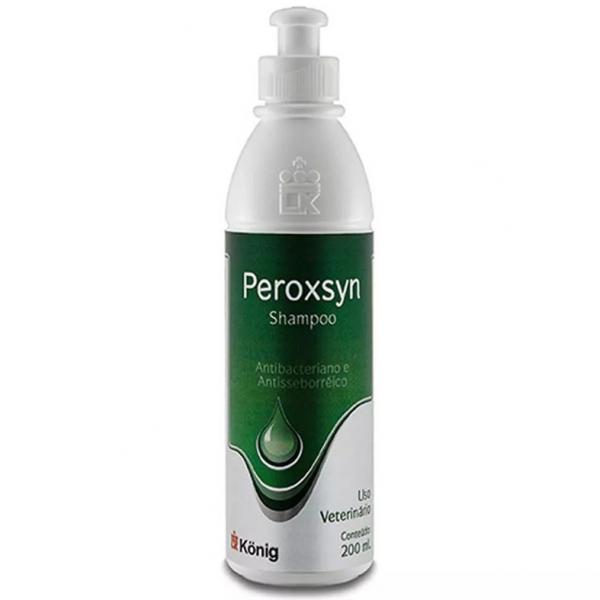 Shampoo Antisseborréico Antibacteriano Peroxsyn Konig 200ml