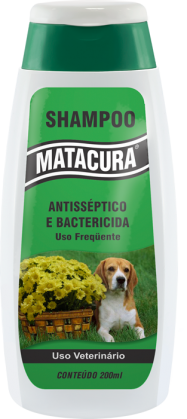 Shampoo Antisséptico e Bactericida Matacura 200ml
