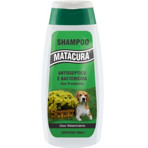 Shampoo Antisséptico e Bactericida Matacura 200ml