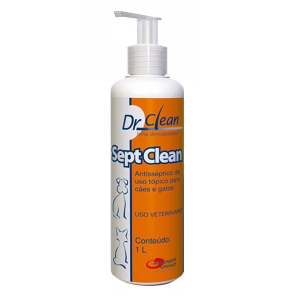 Shampoo Antisséptico Sept Clean 1l - Agener - Agener Uniao