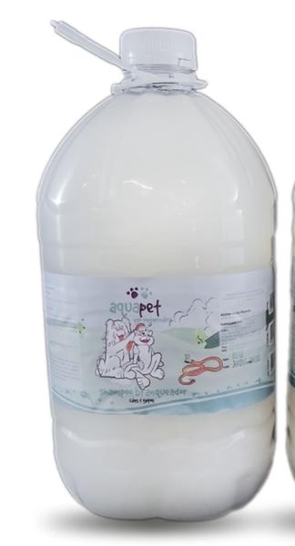 Shampoo Aquapet Branqueador Cães e Gatos 5L - Silipet Aquapet