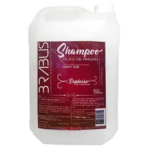 Shampoo Argan 5L Brabus Cosmeticos Profissional