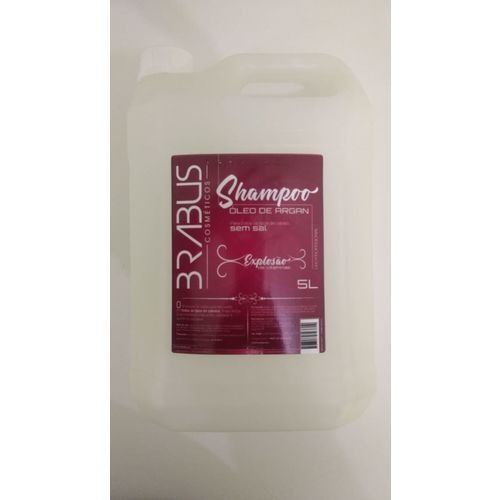 Shampoo Argan 5l - Brabus Cosmeticos Profissional