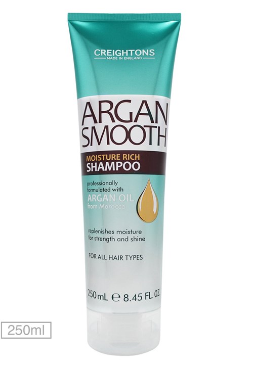 Shampoo Argan Smooth Moisture Rich Creightons 250ml