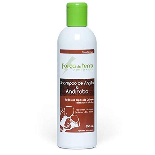 Shampoo Argila e Andiroba 250ml Força da Terra