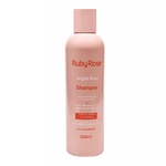 Shampoo Argila Rosa Cabelos Macios E Luminosos 240ml Ruby Rose Hb-800 - 1 Unidade