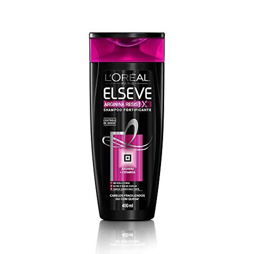 Shampoo Arginina Resist X3 Elseve 400 Ml, L'Oréal Paris