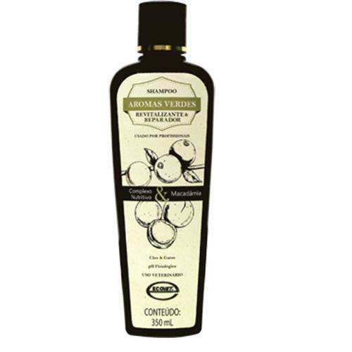 Shampoo Aromas Verdes Revitalizante e Reparador com Macadâmia Ecovet - 350ml