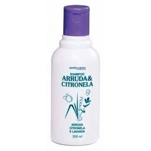 Shampoo Arruda e Citronela Abelha Rainha 200ml