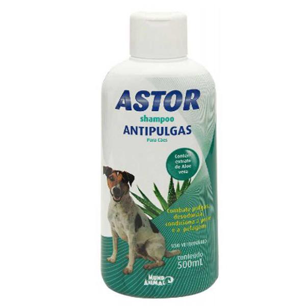 Shampoo Astor Antipulgas 500ml Mundo Animal