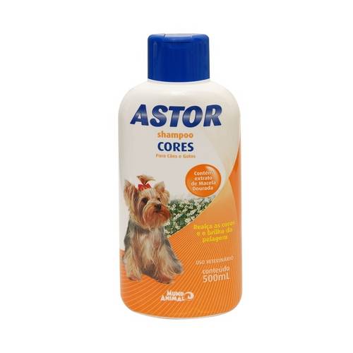 Shampoo Astor Cores Mundo Animal - 500 Ml