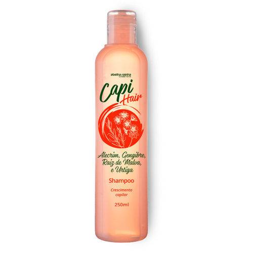 Shampoo Ativador de Crescimento Capilar Capi Hair Abelha Rainha 250ml