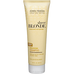 Shampoo Ativador de Reflexos para Tons Claros 250Ml Sheer Blonde - John Frieda