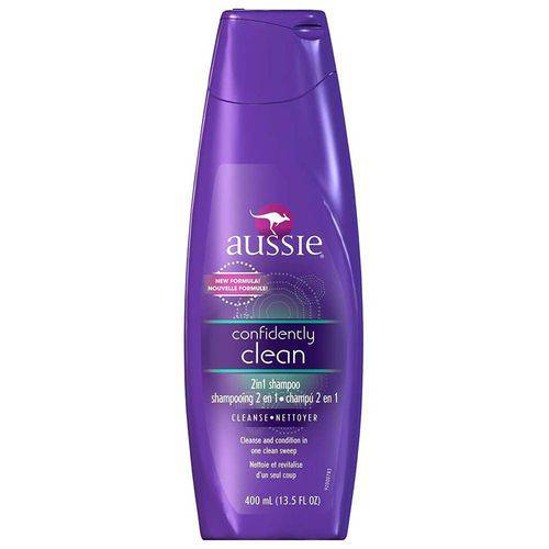 Shampoo Aussie Confidently Clean 2 em 1 400ml