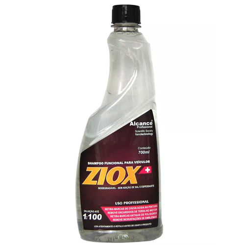 Shampoo Automotivo Concentrado Ziox Alcance 700ml