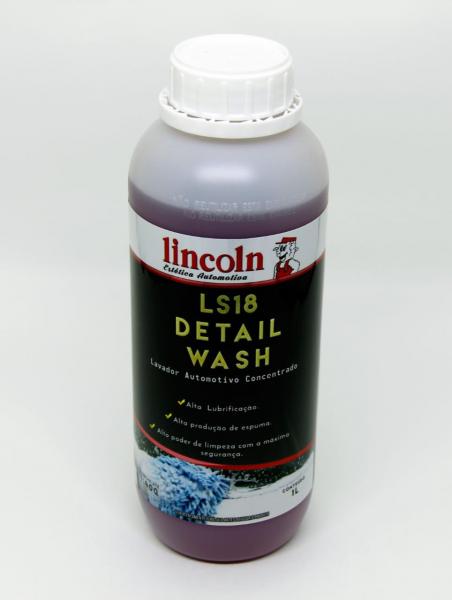 Shampoo Automotivo LS18 Detail Wash 1:400 - 1 Litro - Lincoln