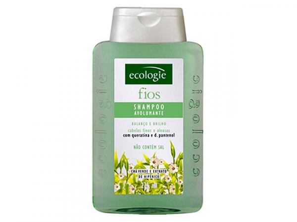 Shampoo Avolumador Chá Verde e Extrato de Hipérico - para Cabelo Oleoso - Ecologie