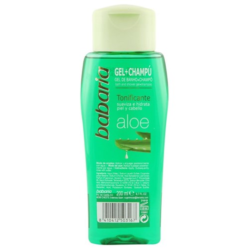 Shampoo Babaria 200 Ml, Aloe Vera