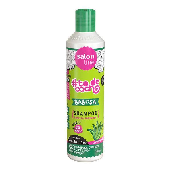 Shampoo Babosa Tratamento Pra Divar TodeCacho 300ml - Salon Line