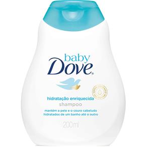 Shampoo Baby Dove Hidratação Enriquecida 200ML