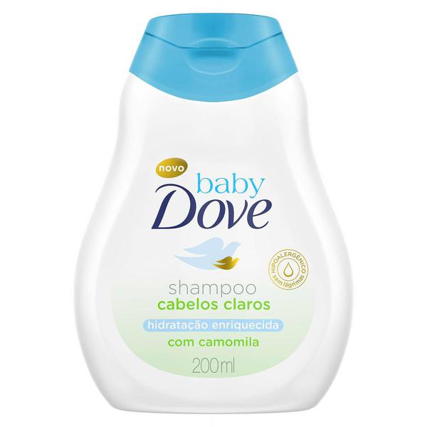 Shampoo Baby Dove Hidratação Enriquecida 200ml