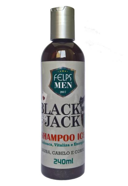 Felps Men Shampoo Ice Black Jack 240ml - Felps Profissional
