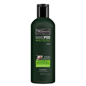 Shampoo Baixo Poo + Nutrição TRESsemmé 200mL