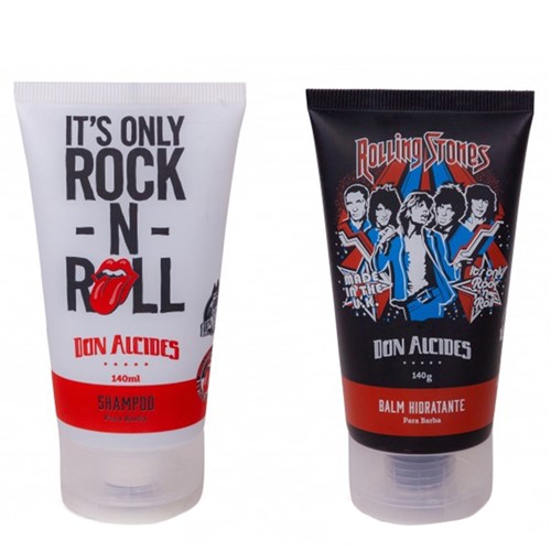 Shampoo + Balm para Barba Rolling Stones | Don Alcides