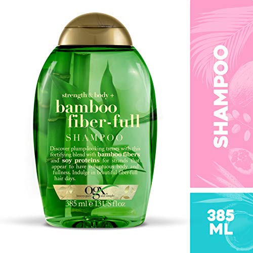 Shampoo Bamboo Fiber, OGX, 385 Ml