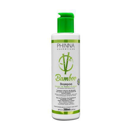 Shampoo Bamboo - Phinna - 200ml - Phinna Cosmésticos
