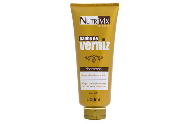 Shampoo Banho de Verniz 500ml - Nutrivix Cosméticos