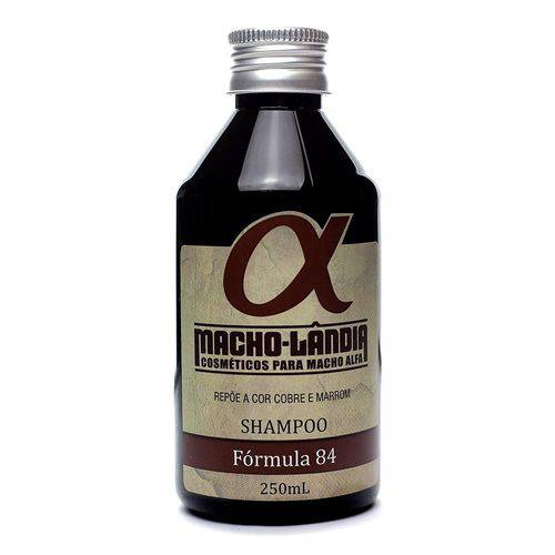 Shampoo Barba e Cabelo - Fórmula 84 - 250 Ml - Macho-Lândia