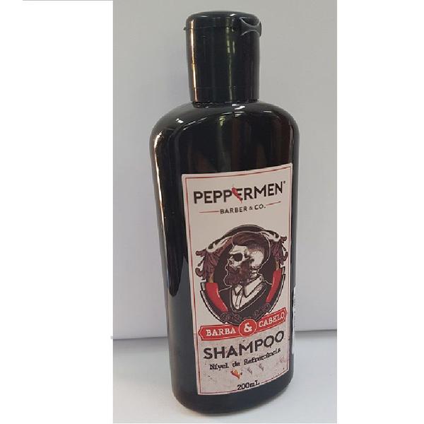 Shampoo Barba e Cabelo Peppermen N1 200ml - Peppeermen