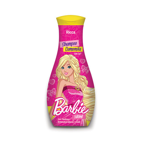 Shampoo Barbie Ricca Camomila Cabelos Claros